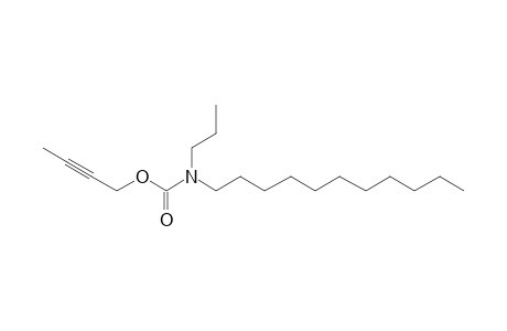 Carbonic acid, monoamide, N-propyl-N-undecyl-, but-2-yn-1-yl ester