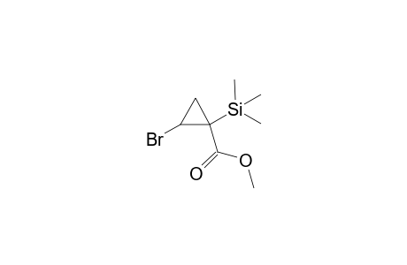 2-Bromo-1-trimethylsilyl-1-cyclopropanecarboxylic acid methyl ester