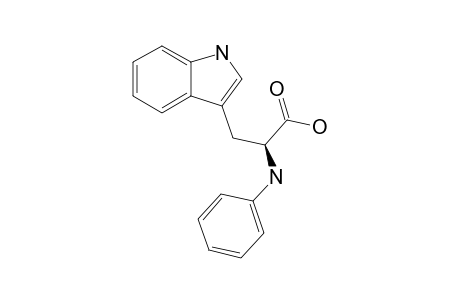 2-(N-Phenylamino)-3-(indol-3'-yl)propanoic acid