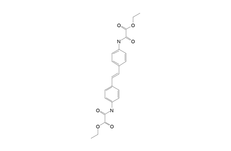 2-[[4-[(E)-2-[4-[(2-ethoxy-2-keto-acetyl)amino]phenyl]vinyl]phenyl]amino]-2-keto-acetic acid ethyl ester