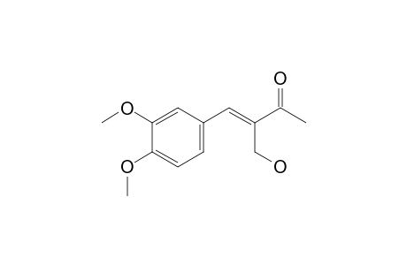 (E)-4-(3',4'-Dimethoxyphenyl)-3-hydroxymethyl-3-buten-2-one