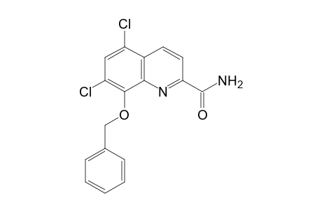 8-(Benzyloxy)-5,7-dichloroquinaldamide