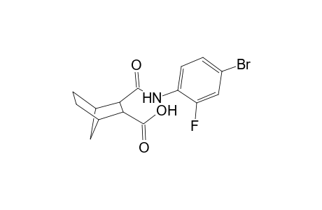 3-[(4-Bromo-2-fluoroanilino)carbonyl]bicyclo[2.2.1]heptane-2-carboxylic acid