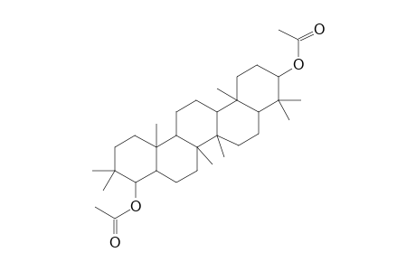 29,30-Dinorgammacerane-3,22-diol, 21,21-dimethyl-, diacetate, (3.beta.,8.alpha.,9.beta.,13.alpha.,14.beta.,17.alpha.,18.beta.,22.alpha.)-