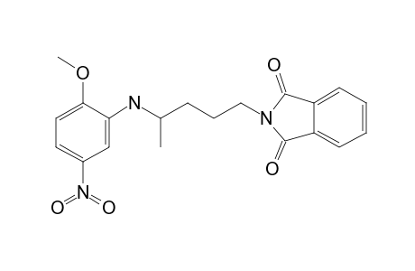 2-Methoxy-5-nitro-N-[5-phthalimido-2-pentyl]aniline