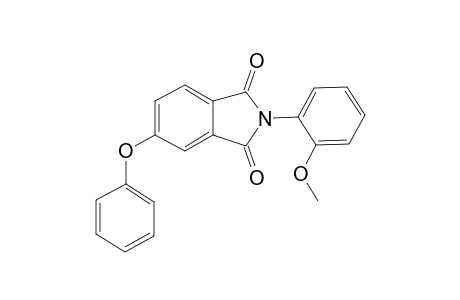 1H-isoindole-1,3(2H)-dione, 2-(2-methoxyphenyl)-5-phenoxy-