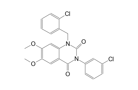 2,4(1H,3H)-quinazolinedione, 3-(3-chlorophenyl)-1-[(2-chlorophenyl)methyl]-6,7-dimethoxy-