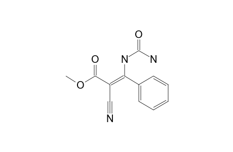 (Z)-2-cyano-3-phenyl-3-ureido-acrylic acid methyl ester