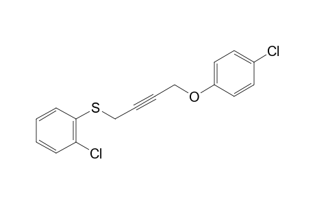p-chlorophenyl 4-[(o-chlorophenyl)thio]-2-butynyl ether