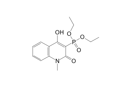 (1,2-dihydro-4-hydroxy-1-methyl-2-oxo-3-quinolyl)phosphonic acid, diethyl ester