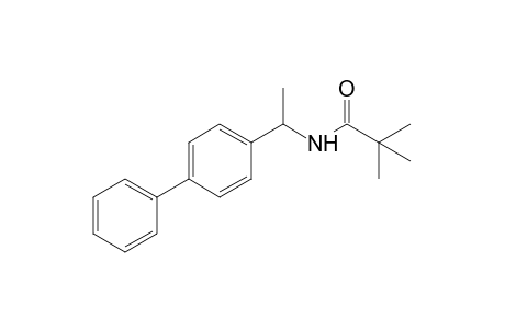 N-(alpha-METHYL-p-PHENYLBENZYL)PIVALAMIDE