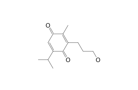 3-(3-Hydroxypropyl)-2-methyl-5-(1-methylethyl)-cyclohexa-2,5-diene-1,4-dione