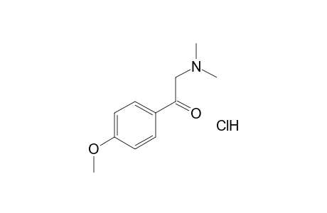 3-(dimethylamino)-4'-methoxyacetophenone, hydrochloride