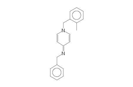 4-(Benzylimino)-1,4-dihydro-1-(2-methylbenzyl)pyridine