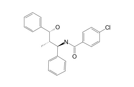 (1R*,2S*,3R*)-3-[(PARA-CHLOROBENZOYL)-AMINO]-2-METHYL-1,3-DIPHENYL-1-PROPANOL