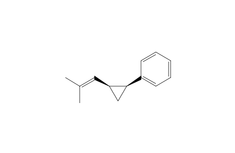 [(1S,2S)-2-(2-methylprop-1-enyl)cyclopropyl]benzene