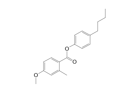 2-methyl-p-anisic acid, p-butylphenyl ester