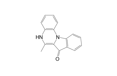 Indolo[1,2-a]quinoxalin-7(5H)-one, 6-methyl-