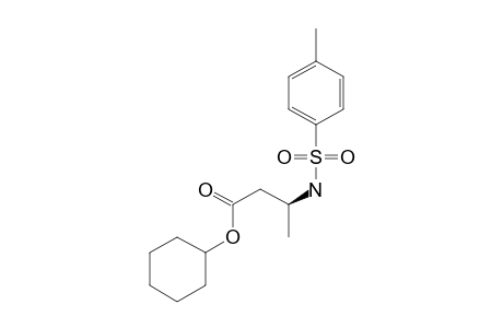 (3S)-3-(tosylamino)butyric acid cyclohexyl ester