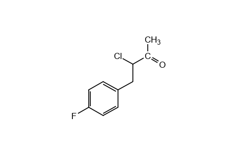 3-chloro-4-(p-fluorophenyl)-2-butanone