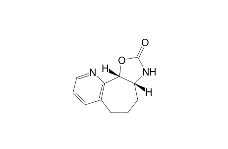 cis-3,3a,4,5,6,10b-hexahydro-2H-oxazolo[4',5',.6,7]cyclohepta[1,2-b]pyridin-2-one