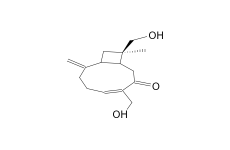 (1S,9R,11S)-14-HYDROXY-12-HYDROXYCARYOPHYLLA-2(15),5Z-DIEN-7-ONE