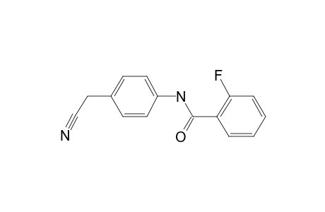 Benzamide, N-(4-cyanomethylphenyl)-2-fluoro-