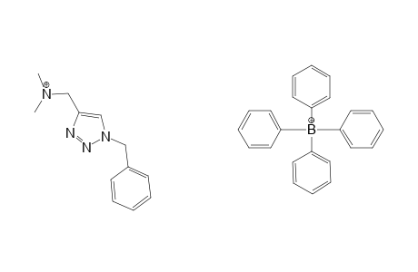 1-(1-BENZYL-1,2,3-TRIAZOL-4-YL)-N,N-DIMETHYLMETHANAMINIUM-TETRAPHENYLBORATE