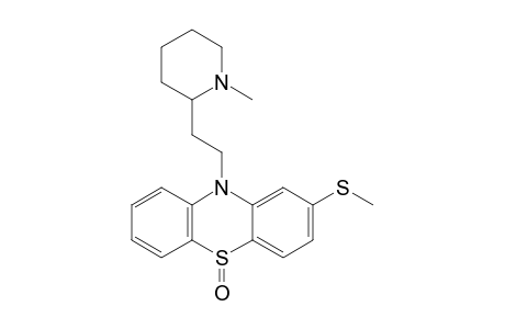 10-[2-(1-methyl-2-piperidinyl)ethyl]-2-(methylthio)phenothiazine 5-oxide