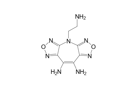 4-(2-Aminoethyl)-4H-bis[1,2,5]oxadiazolo[3,4-b:3',4'-f]azepine-8,9-diamine