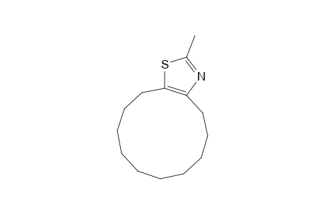 4,5,6,7,8,9,10,11,12,13-decahydro-2-methylcyclododecathiazole