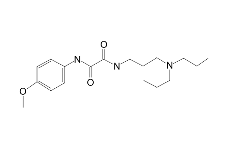 Oxamide, N-(3-dipropylaminopropyl)-N'-(4-methoxyphenyl)-