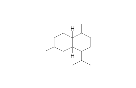 1,6-Dimethyl-4-propan-2-yl-1,2,3,4,4a,5,6,7,8,8a-decahydronaphthalene