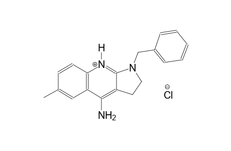 4-amino-1-benzyl-6-methyl-2,3-dihydro-1H-pyrrolo[2,3-b]quinolin-9-iumchloride