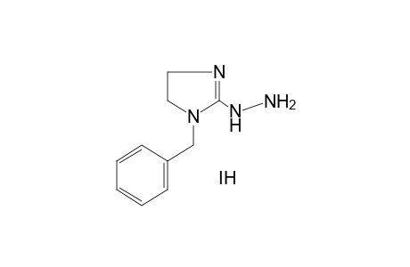 1-benzyl-2-hydrazino-2-imidazoline, monohydroiodide