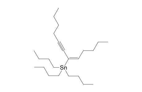 Stannane, tributyl(1-pentylidene-2-heptynyl)-, (E)-