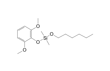 Silane, dimethyl(2,6-dimethoxyphenoxy)hexyloxy-