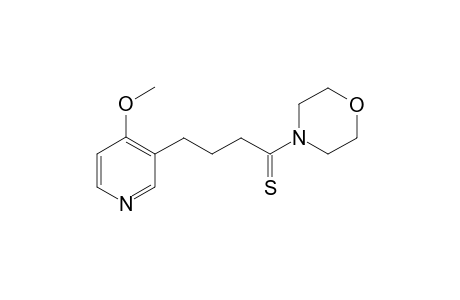 4-(4-Methoxy-pyridin-3-yl)-1-morpholin-4-yl-butane-1-thione