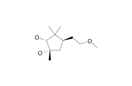 T-4-(2-METHOXYETHYL)-1,3,3-TRIMETHYLCYCLOPENTANE-R-1,C-2-DIOL