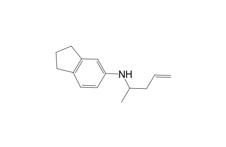 N-(1-Methyl-3-butenyl)-5-aminoindan