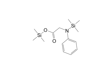 Glycine <2-phenyl->, di-TMS