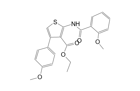 ethyl 2-[(2-methoxybenzoyl)amino]-4-(4-methoxyphenyl)-3-thiophenecarboxylate
