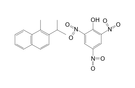 2-isopropyl-1-methylnaphthalene, monopicrate