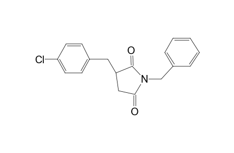 1-Benzyl-4-(4-chlorobenzyl)pyrrolidin-2,5-dione