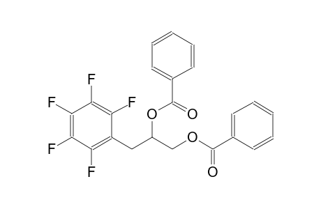 2-(benzoyloxy)-1-(2,3,4,5,6-pentafluorobenzyl)ethyl benzoate