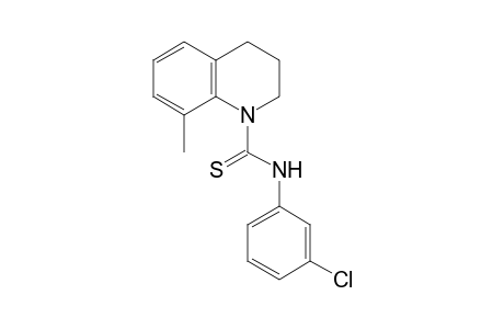 3'-chloro-3,4-dihydro-8-methylthio-1(2H)-quinolinecarboxanilide