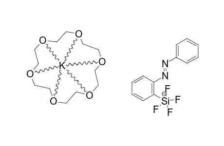 POTASSIUM/18-CROWN-6-TETRAFUORO-[(E)-PHENYLAZO-(PHENYL)]-SILICATE