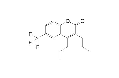 3,4-Dipropyl-6-(trifluoromethyl)-2H-chromen-2-one