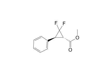 trans-Methyl 2,2-difluoro-3-phenylcyclopropanecarboxylate