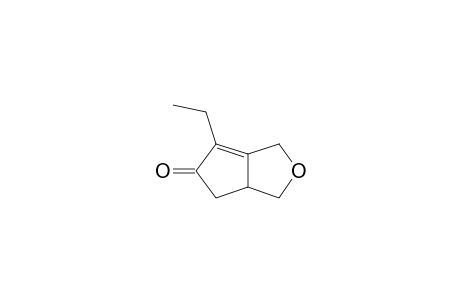 4-Ethyl-1,3,6,6a-tetrahydrocyclopenta[c]furan-5-one